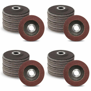 40x Flap Disc 4.5" 4-1/2 40 60 80 120 Grit Angle Grinder Sanding Grinding Wheels