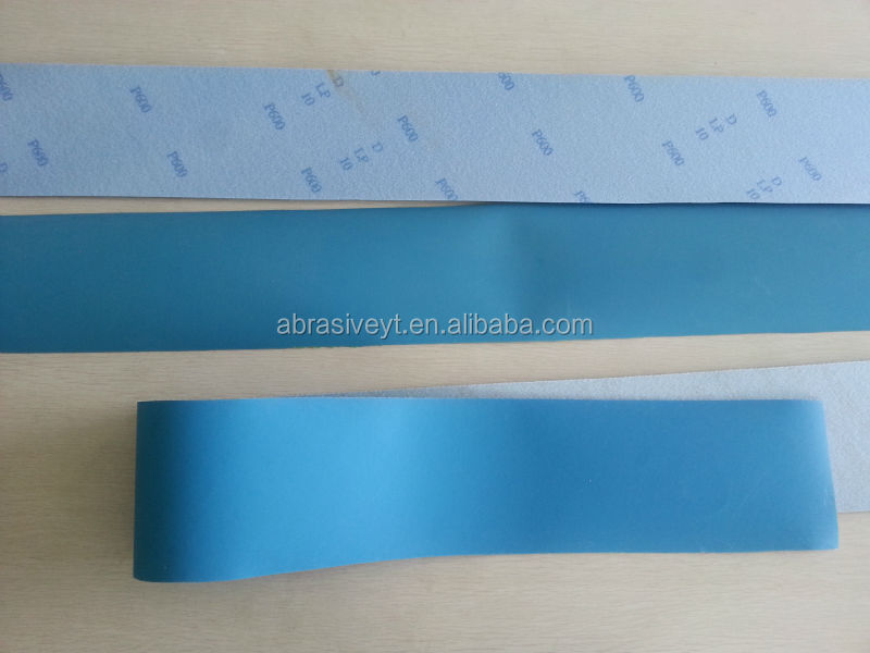 Professional Grade Sanding Belt: zirconium oxide for polishing ss arbide steel  titanium and cast aluminum