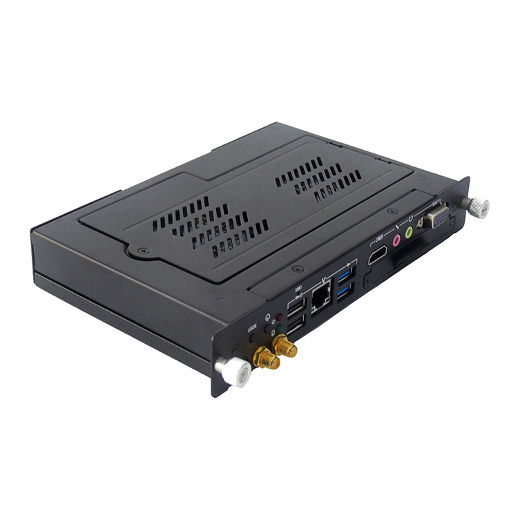 X86 Intel I3-6100U Dual Core I3 2.3GHz Fan mini PC with OPS for Electronic Whiteboard In School,Conference.