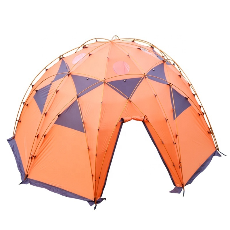 Dia. 5m  Igloo Geodesic dome tent, 10 man Large Round  Dome group Tent for Camper, Events