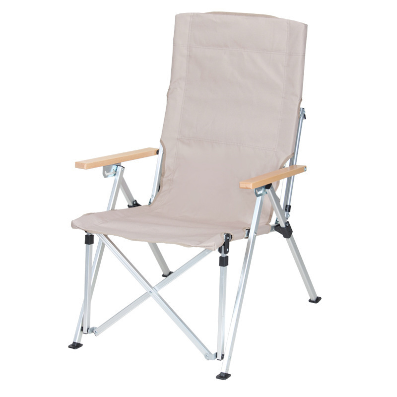 Furniture Backrest Adjustable Folding Aluminium Beach Chair For Camping Fishing