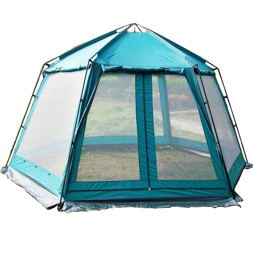 Portable mobile gazebo high quality hexagonal gazebo for outdoor