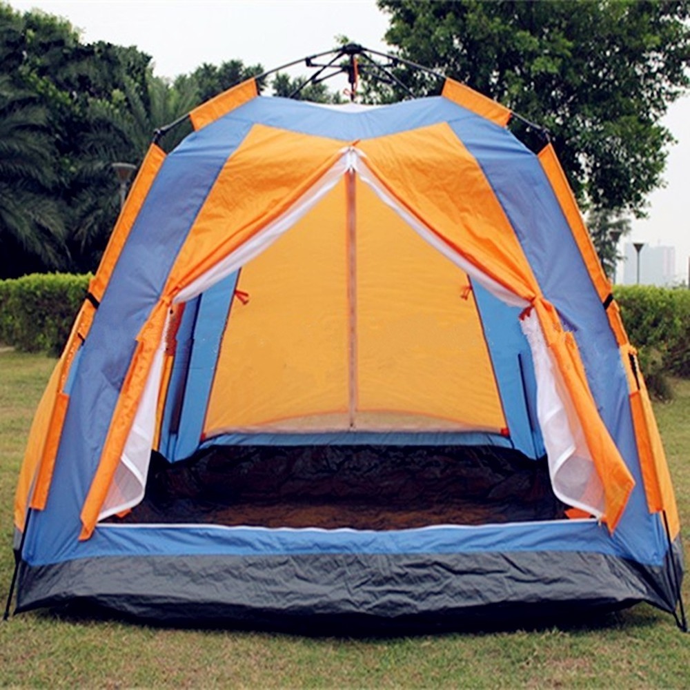 great outdoor works umbrella pop up auto camping round screen tent house