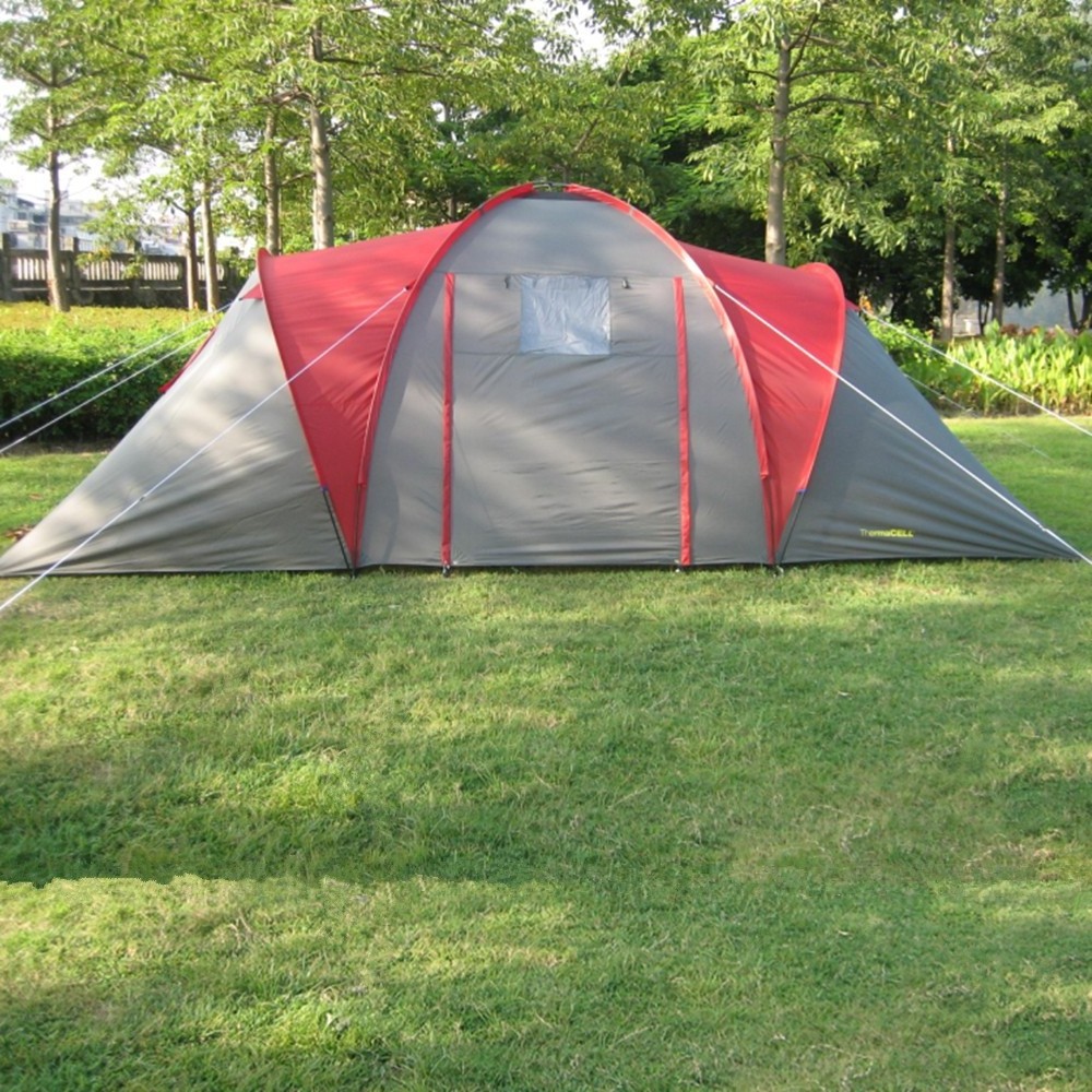 6 persons large family camping tent