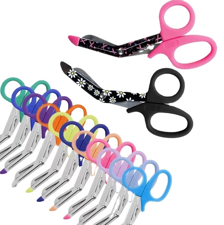 Nursing Pattern Bandage Scissors / EMT Trauma Shears / Paramedics Nurse Scissors Medical Scissors for Nurse and Medical Officer