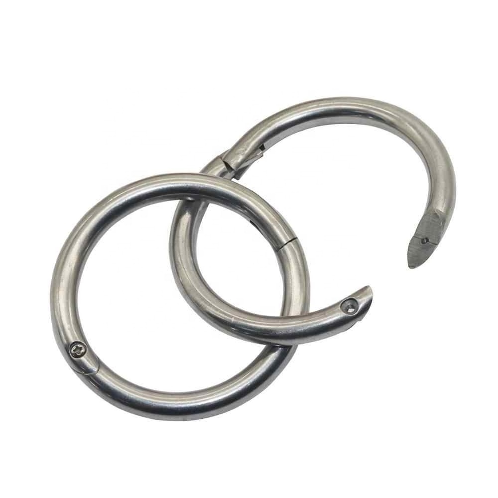 Best Quality Stainless Steel Bull Nose Ring / Sizes 50mm to 70mm Live Stock Supplies