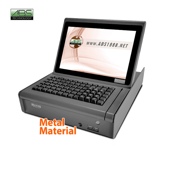 Custom Metal Cash Register System Integrated Programmable Keypad with gas station pos fuel system with emv