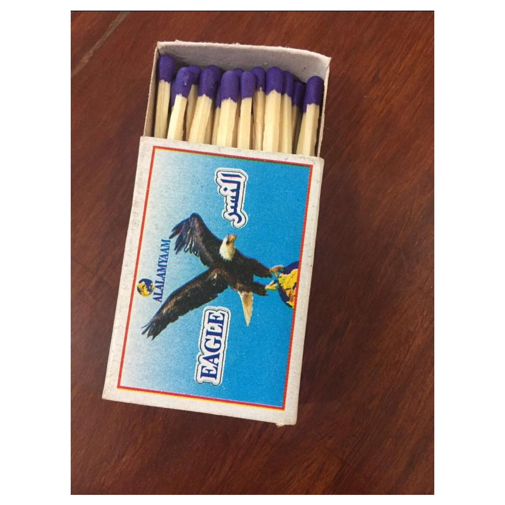 Promotional Safety wooden matches, customized candle match box for sale