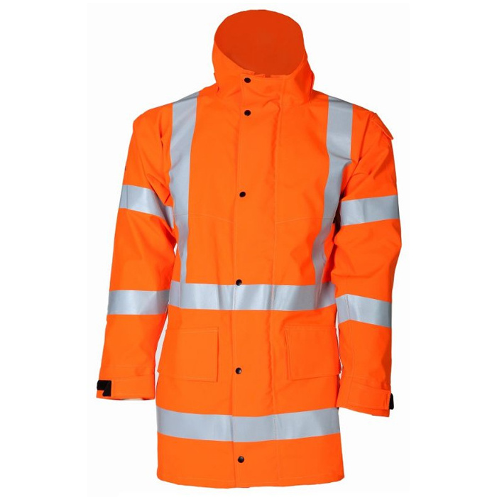 hi vis workwear unisex tactical reflective safety medical red jacket & parka