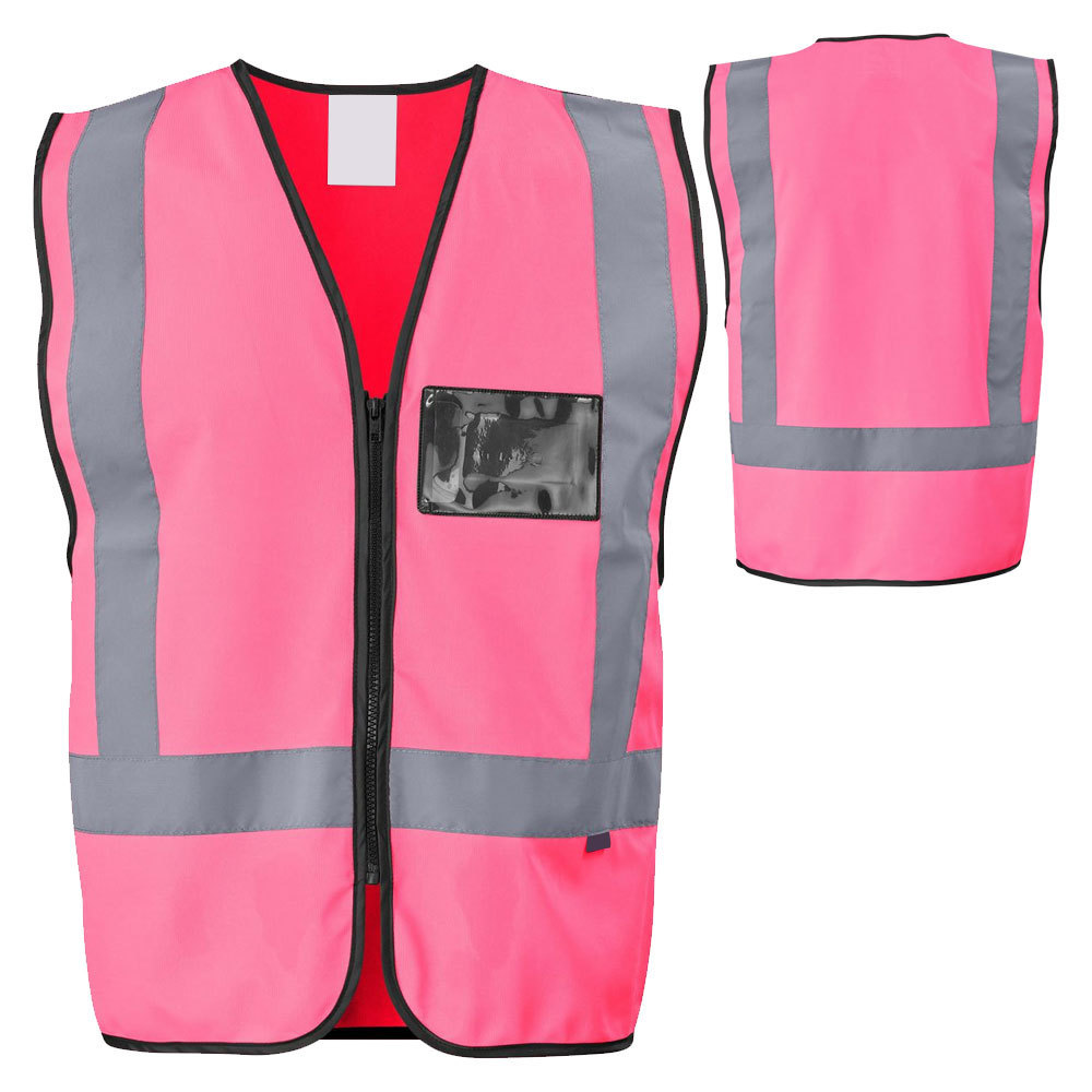 Hi Viz Safety Vest Factory Supply Work Wear High Visibility CE certificated Reflective Tape Premium Safety Vest