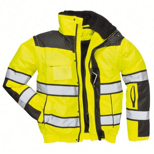 5 in 1 Hi Vis Safety Jacket With Sleeve Removeable