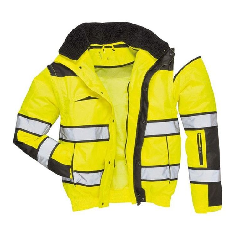 5 in 1 Hi Vis Safety Jacket With Sleeve Removeable