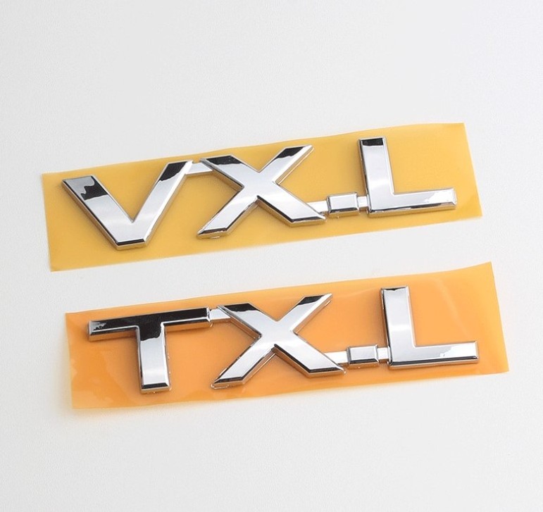 Customize Hot selling good quality car emblem,ABS logo car emblem badges sticker for Toyota