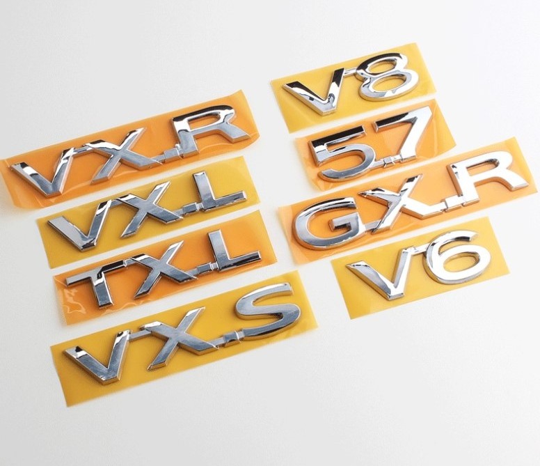 Customize Hot selling good quality car emblem,ABS logo car emblem badges sticker for Toyota