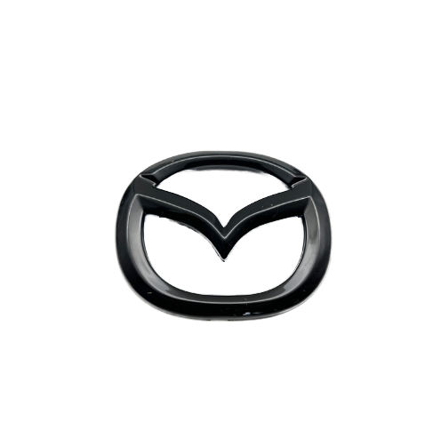 Mazda Carbon Fiber Logo Steering Wheel Cover Carbon Fiber Badge Car Stickers