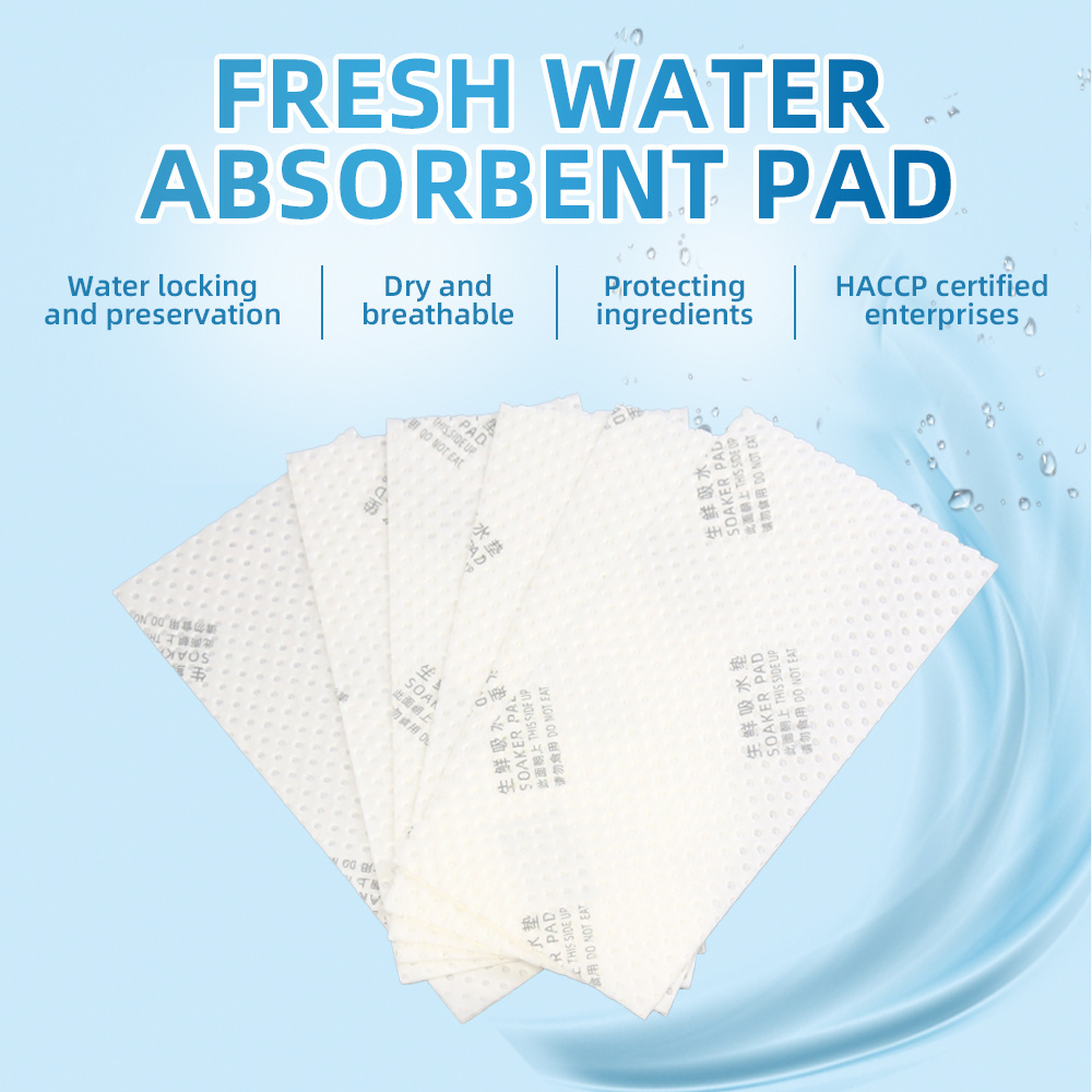 Fruit Absorbent Pads For Food Packaging absorbent paper soaker food grade absorbent blood absorb Vegetables absorbent