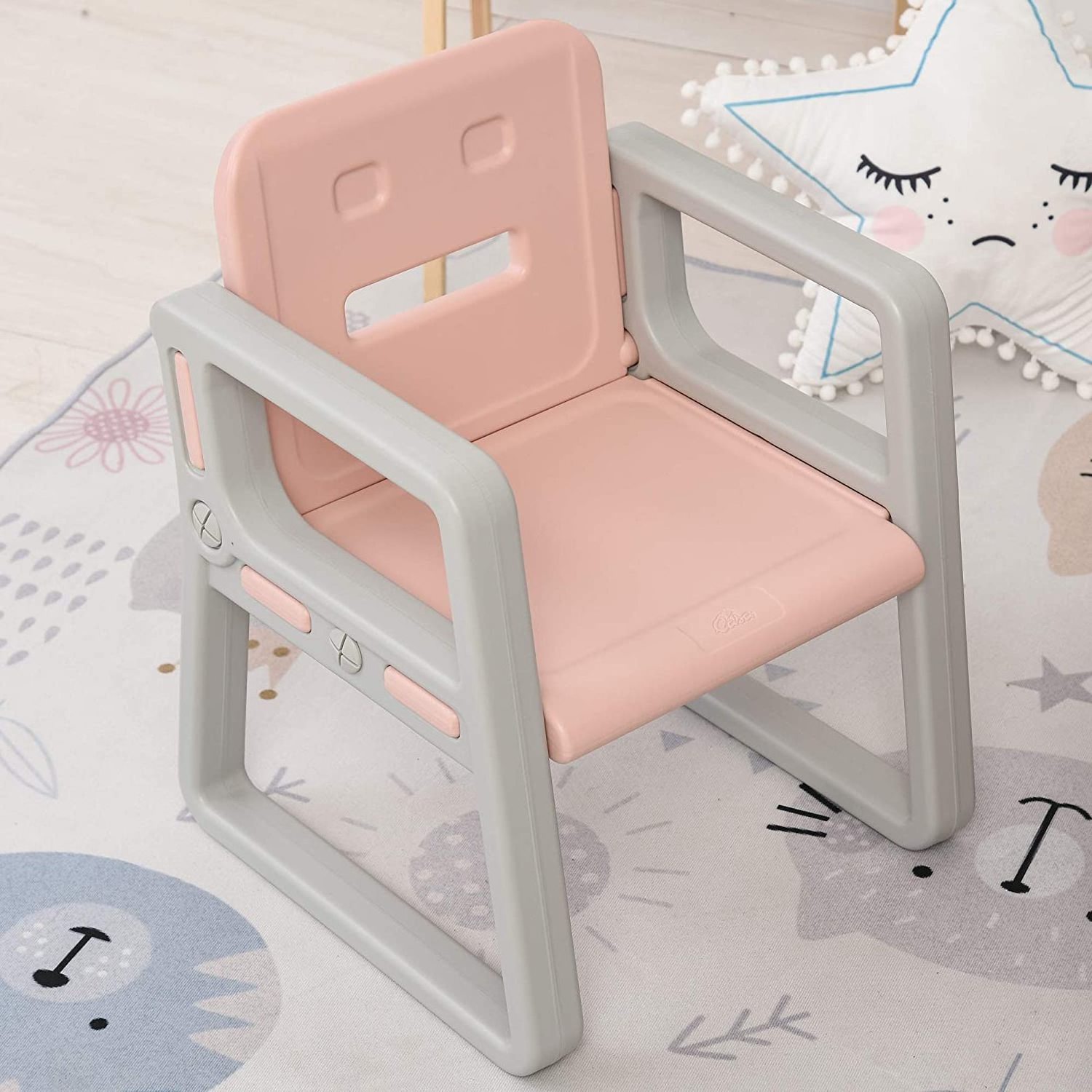 ABST Children table and chairs kids study table and chair plastic table set for kids