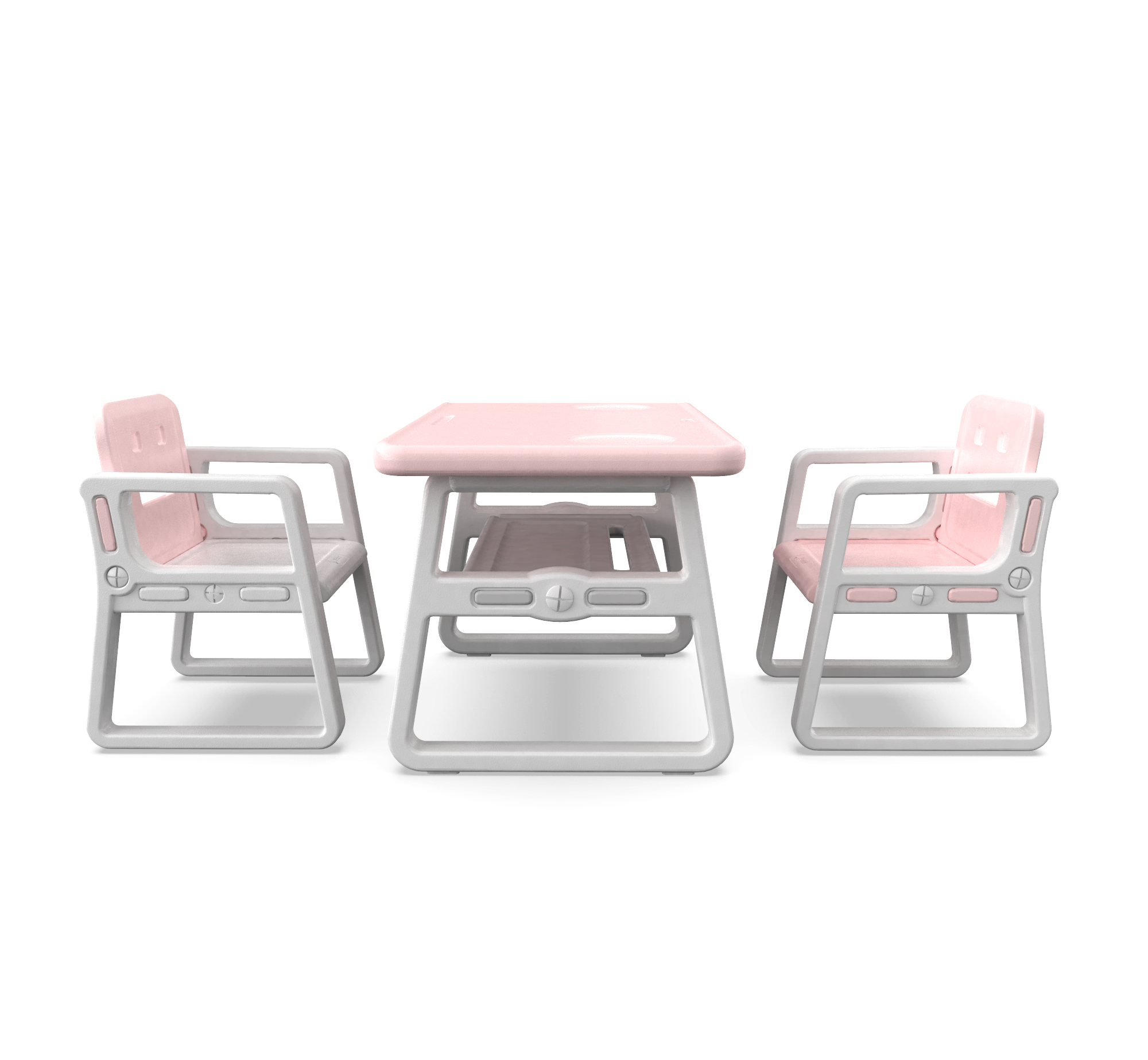 ABST Children table and chairs kids study table and chair plastic table set for kids