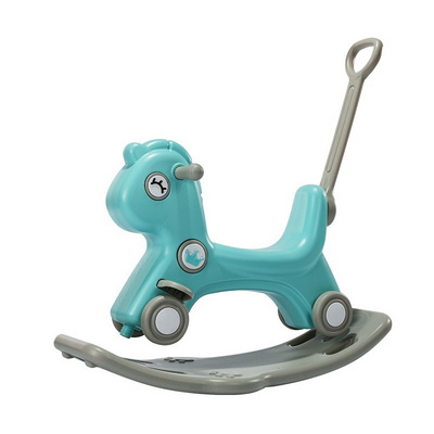 ABST Plastic baby christmas gift indoor outdoor playground toddler children small animal chair ride on toy rocking horse for kid