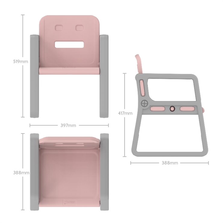 Kids table and 2 chair set plastic baby study table and chair set