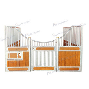 Removable Bamboo Wooden Large Metal Stalls Sheds Horse Barn Panels