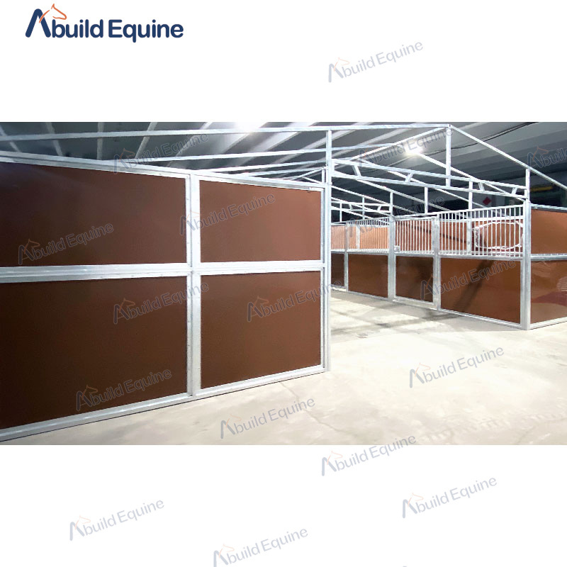 portable horse stables portable outdoor stall boxes fronts with roof and gate