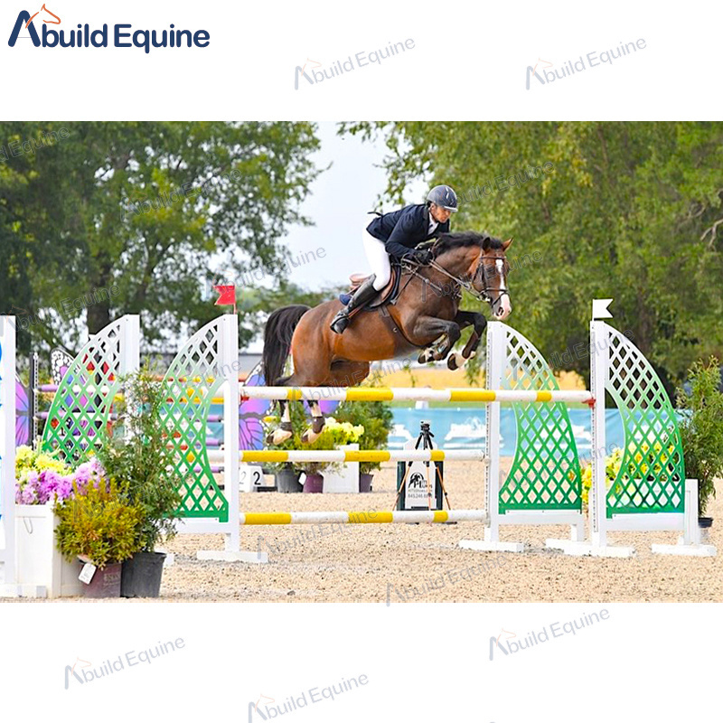 Equine Equipment Aluminum Jumps Horse Jumping Jumping Wing Portable Horse Jumping Obstacle