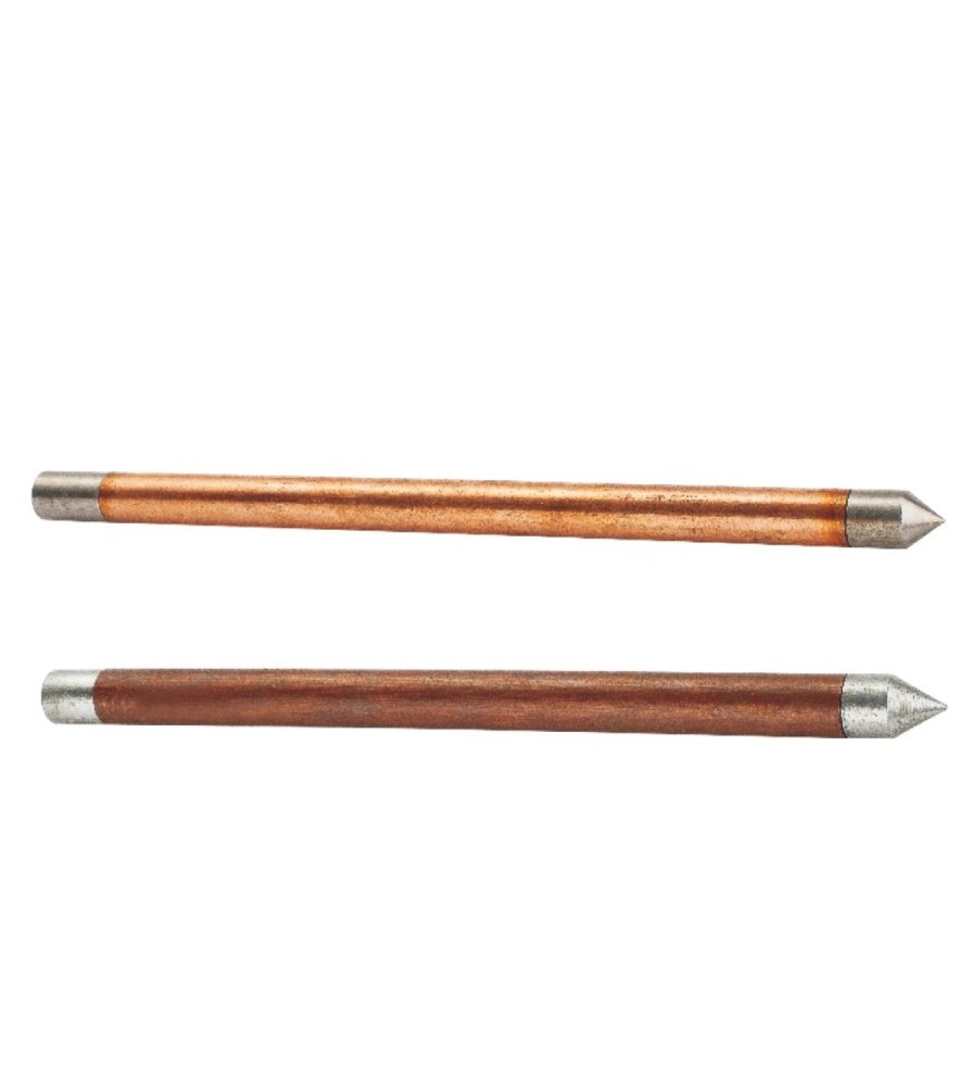 ABUK Industrial wholesale lightning protection grounding rod copper earth rod