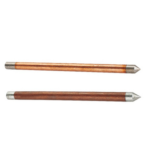 ABUK Industrial wholesale lightning protection grounding rod copper earth rod