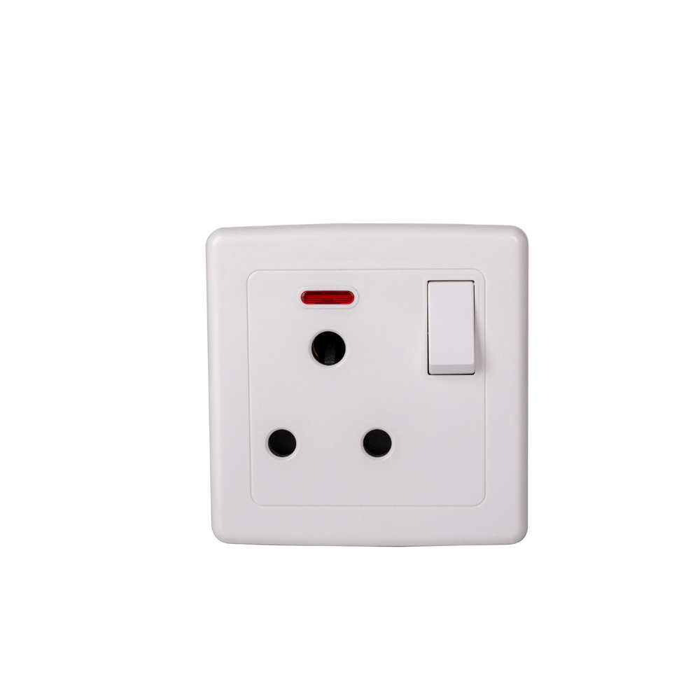 Abuk White Black Gold British Standard 1 Gang 2 Way Light Wall Switch Panel Electrical Usb Plugs Wall Switches And Sockets