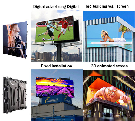 Customizable Pantallas Led P1 P2 P2.5 P2.6 P3 P3.91 P4 P5 P6 P10 Pixel 4k Led Video Wall Panel Events Church Led Display Screen