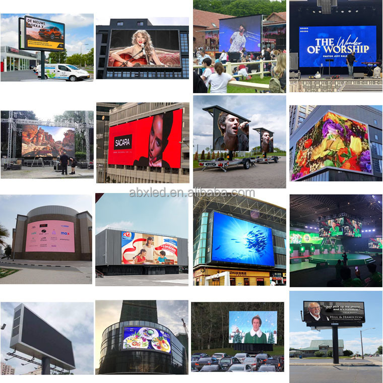 IP65 HD 960*960 P10 P8 P6.667 P5 P4 outdoor led display video wall panel