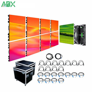 500x500mm Indoor Outdoor P2.6 P2.9 P3.91 P4.8 Stage Background Led Video Wall Seamless Splicing Rental LED Display Screen