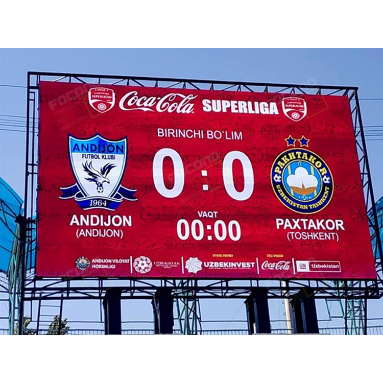 Led Scoreboard Display Cricket Live Soccer Score Board Scoreboard Football Stadium Outdoor Video Wall Led Display Screen Panels