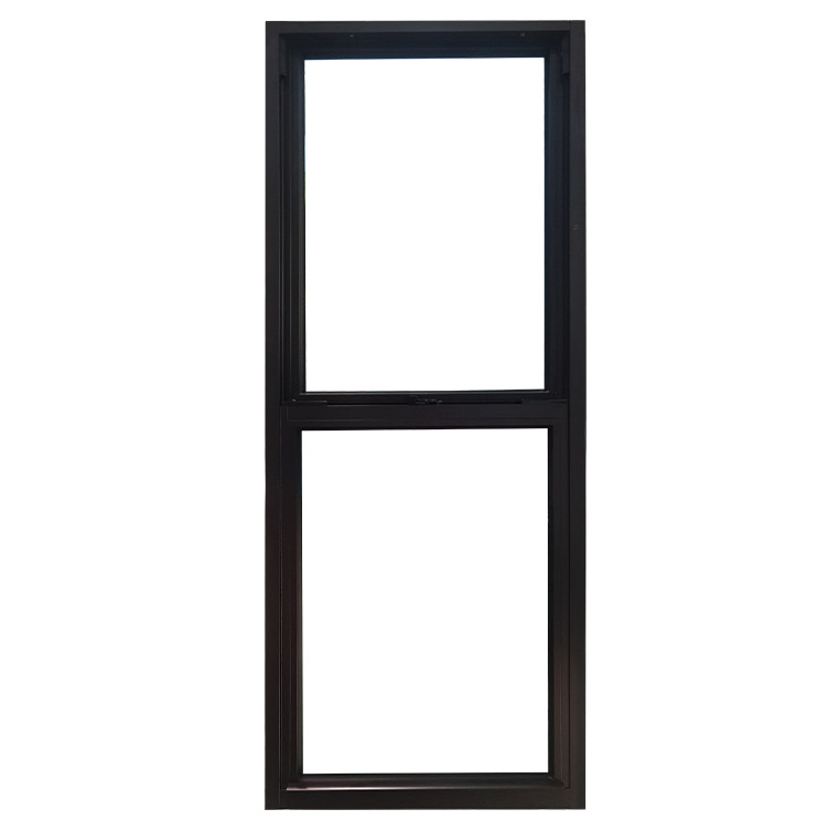 Guangdong Wholesale Custom Window Office Vertical Sliding Glass Window Pull-Type Anti-Theft Sound Insulation Top-Hung Window