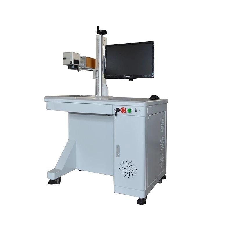 on sale  high efficiency raycus uv 20w printer metal fiber laser color marking machines