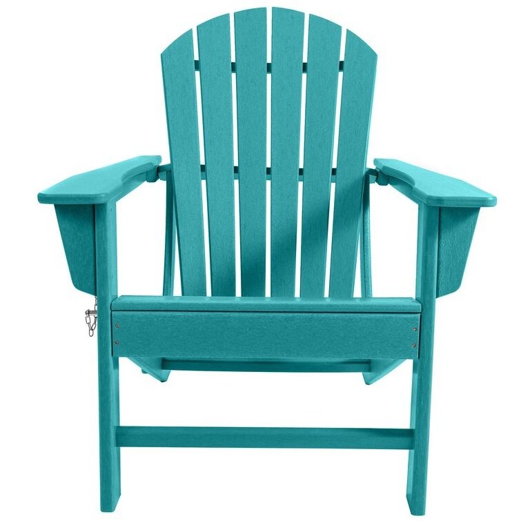 Wholesale HDPE Adirondack Chair Outdoor Poly Furniture Patio Poly Adirondack Chair Garden Furniture