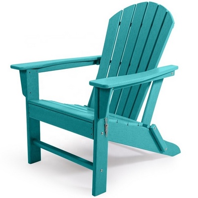 Wholesale HDPE Adirondack Chair Outdoor Poly Furniture Patio Poly Adirondack Chair Garden Furniture