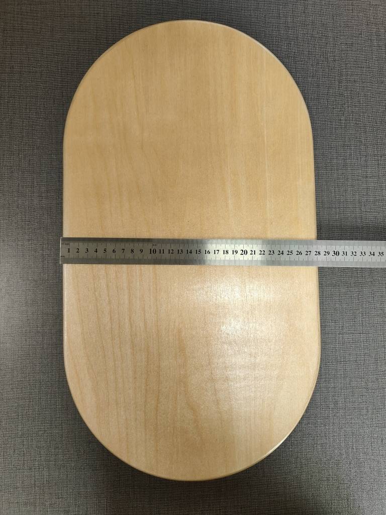 Custom Wooden Balance Board With Griptape And Rubber Bottom For Golf Training Golf Swing Practice Balance Board