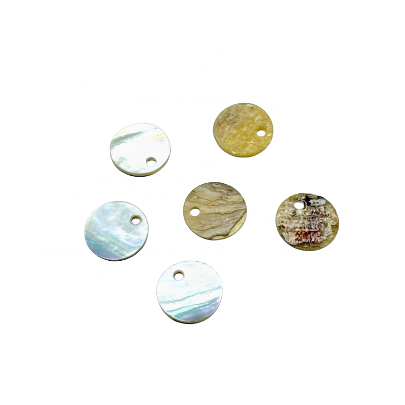 Wholesale natural freshwater mother of pearl river agoya seashell abalone marquist button sewing two four hole for shits sweater