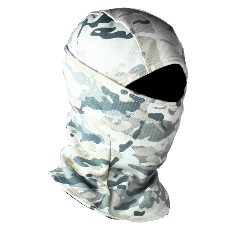 Outdoor Hiking Designer Custom 1 Hole Camouflage Tactical Balaclava Hat Winter Warm Windproof Hyperwarm Hood Balaclava Skimask