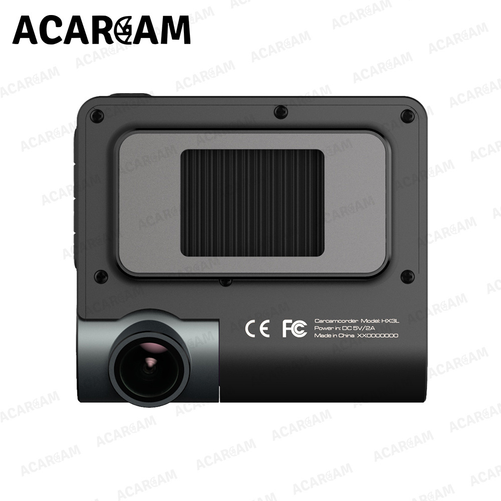 ACARCAM Dash Cam 4K True HDR 4K Sony Starvis 2 Sensor Front and Rear Dual Dash Camera with 3.16 inch IPS Screen