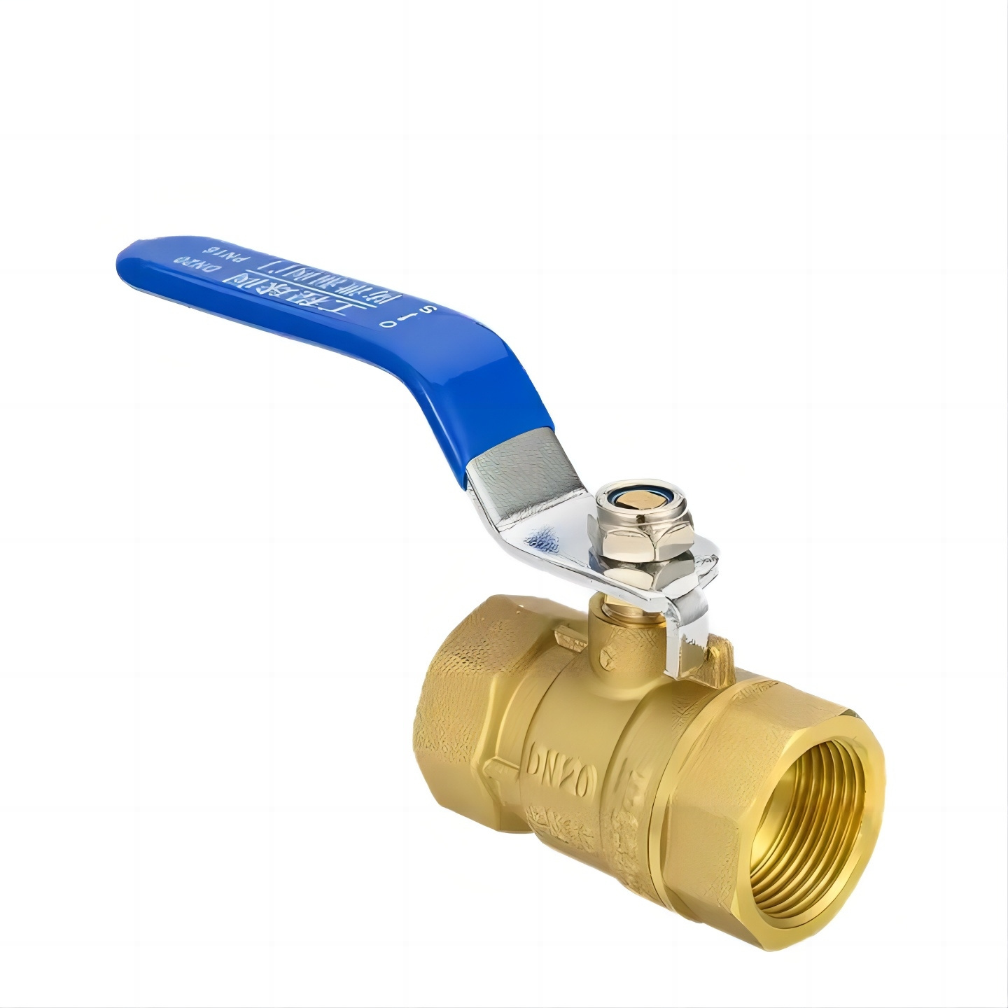 NPT Full Port Forged 2 Way Brass Ball Valve Manual Water Plumbing Female Thread Shut Off Switch Ball Valve