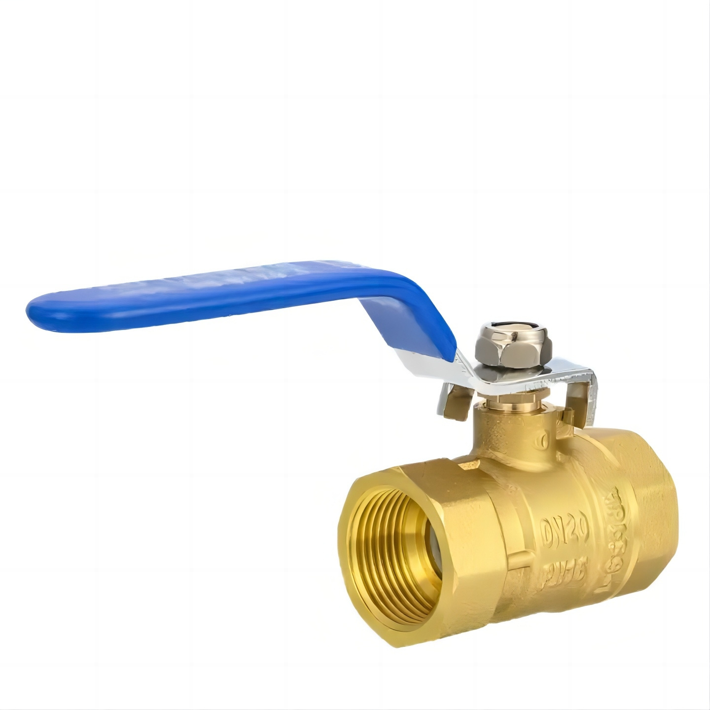 NPT Full Port Forged 2 Way Brass Ball Valve Manual Water Plumbing Female Thread Shut Off Switch Ball Valve