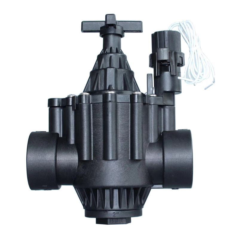 1.5 inch 2 inch Normally Closed Solenoid Valve Water 220V 12V 24V Nylon Valve For Farm Garden Landscape Irrigation