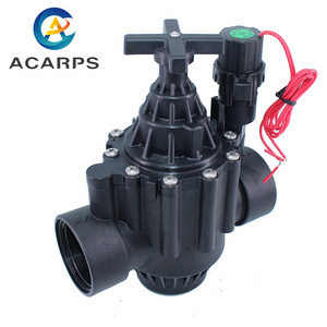 1.5 inch 2 inch Normally Closed Solenoid Valve Water 220V 12V 24V Nylon Valve For Farm Garden Landscape Irrigation