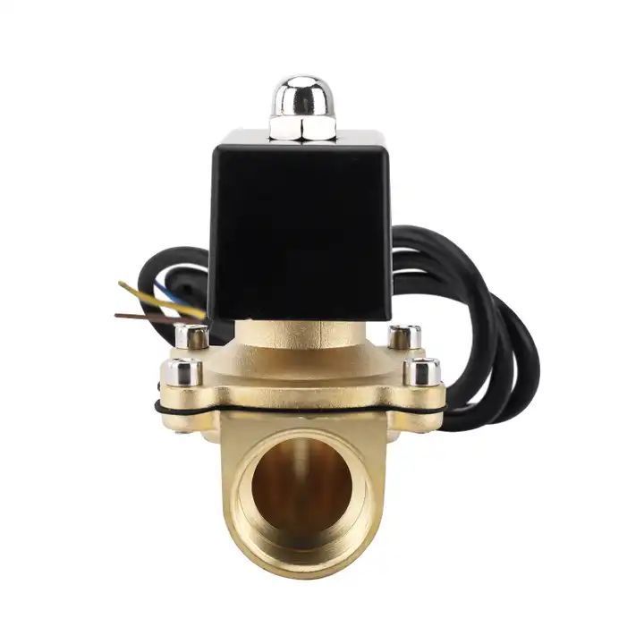 Popular 3/4'' Normally Close Explosion Proof Solenoid Valve 220V 24V Brass Pilot Acting Solenoid Valve with Explosion-proof Coil