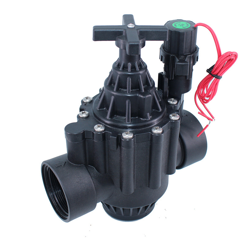 1.5 inch 2 inch Normally Closed Solenoid Valve Water 220V 12V 24V Nylon Valve For Farm Garden Landscape Irrigation