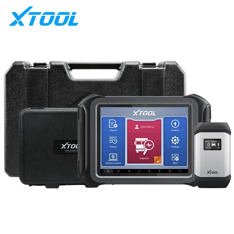 ECU Coding Programming XTOOL D9HD For Truck 24&12V Car Scanner Topology Mapping Auto Diagnostic Tool