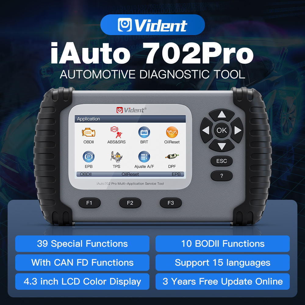 Wholesale VIDENT iAuto702Pro Multi-Application Service iAuto 702 Pro car Diagnostic Tool CAN FD Functions Bi-Directional Control